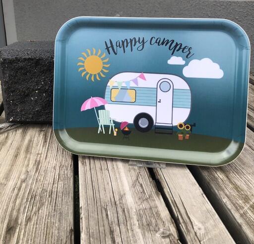Frukostbricka Happy Camper