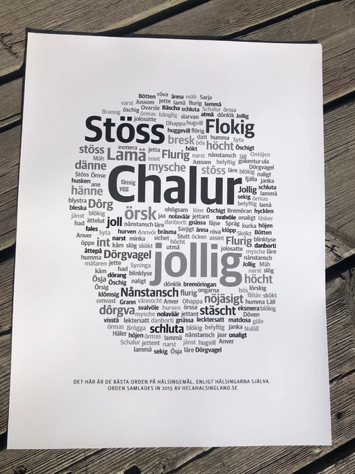 Poster Hälsingemål