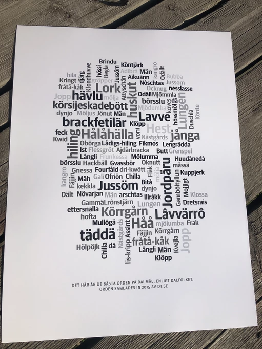 Poster Dalmål